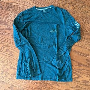 Men’s Long Sleeve Vineyard Vines Pocket Shirt